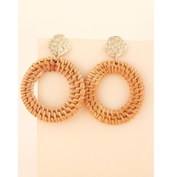 Jewelry - 3 for $35 / Long earrings with braided round